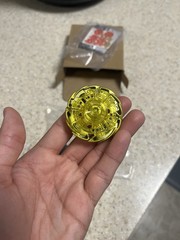 Sol Blaze Gold Edition Beyblade (Never Battled)