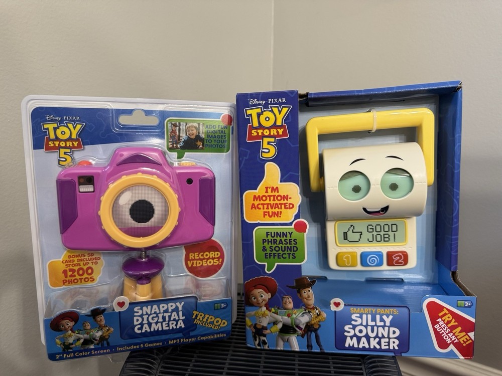 *NEW* Toy Story 5 Smarty Pants Silly Sound Maker & Snappy Digital Camera