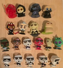 Disney Doorables Star Wars BB-8, Darth Vader, Hologram Leia, Chewbacca and More.