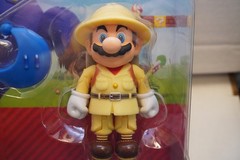 Super Mario Odyssey Explorer Mario w Blue Power Moon World of Nintendo Jakks NIB