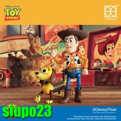 Herocross ~ HMF #067R Disney Toy Story Woody 2.0 & Slinky Dog Figure