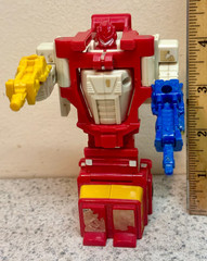 Vintage 1988 Hasbro Transformers G1 Quickmix Complete with Weapons Excellent