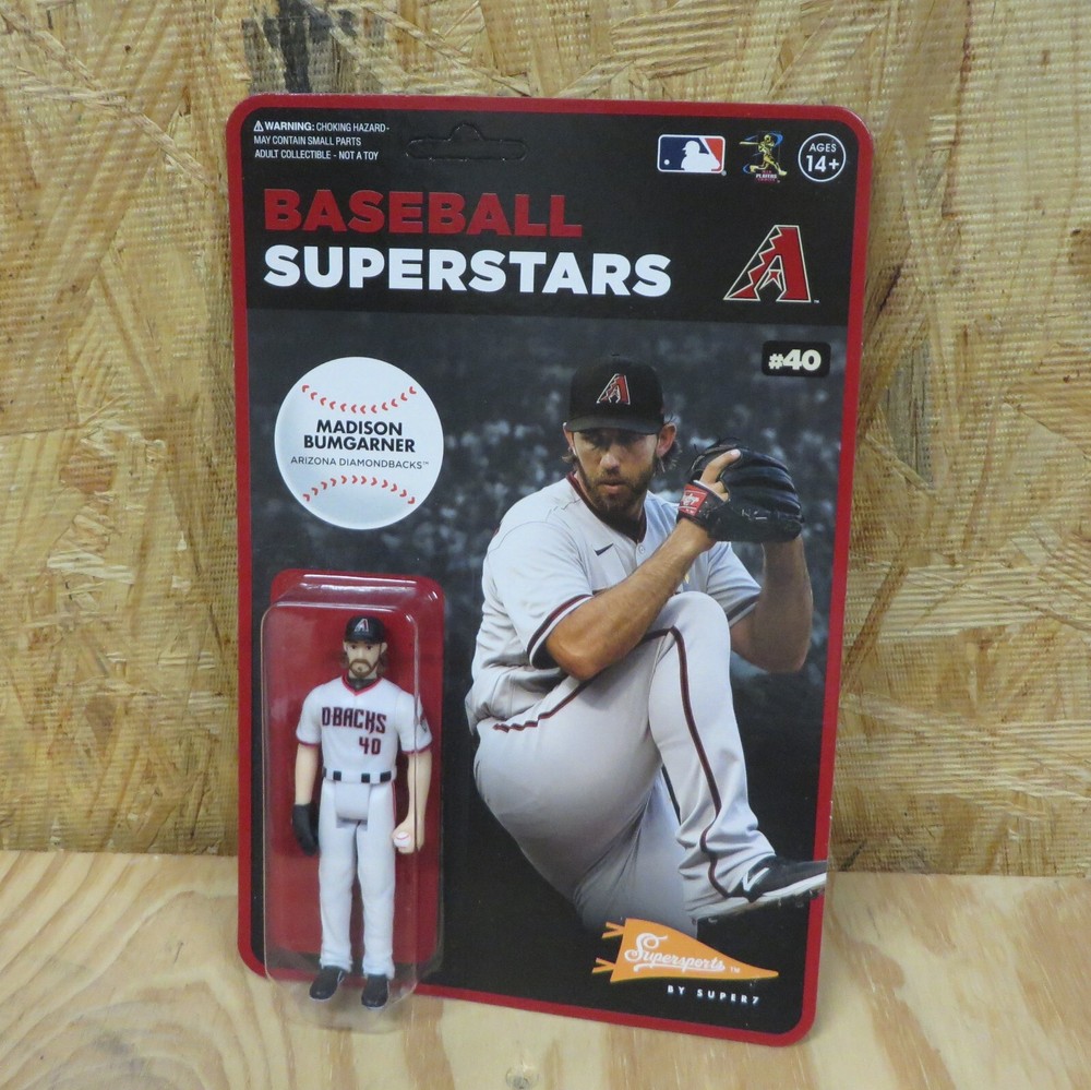 MADISON BUMGARNER Super7 MLB Baseball Superstars AZ Diamondbacks ReAction Figure