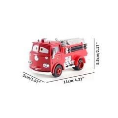 Disney Pixar Cars Radiator Springs Firefighter – Red 1:55 Die-cast Metal Toy Car