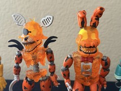 LOT OF 5 FUNKO FIVE NIGHTS AT FREDDYS 5″ CURSE OF DREADBEAR 2021 COMPLETE WAV