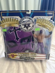 WWE WrestleMania 20 Masked Rey Mysterio Purple Mask 2004 Ruthless Aggression NIB