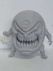 3d Print RED LIGHT VILLIAN ZILLIUS ZOX HEAD 7″ Select DC Multiverse SCALE