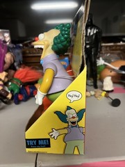 The Simpsons 8″ Krusty the Clown Talking Wobble Figure – Gemmy 2003