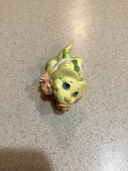 Magic Diaper Baby Dino Toy 1992 Galoob Plastic Yellow