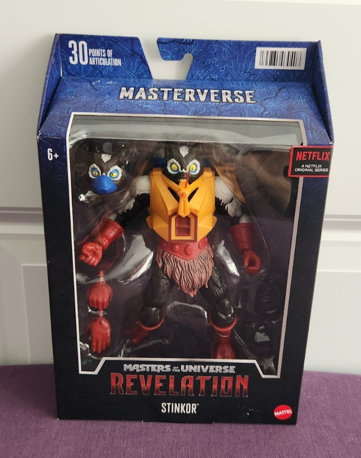 He-man Stinkor Masterverse Netflix MOTU Masters of the Universe Revelations nib
