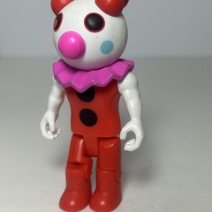 Roblox Piggy Clowny Red Variant Figure PhatMojo Rare HTF