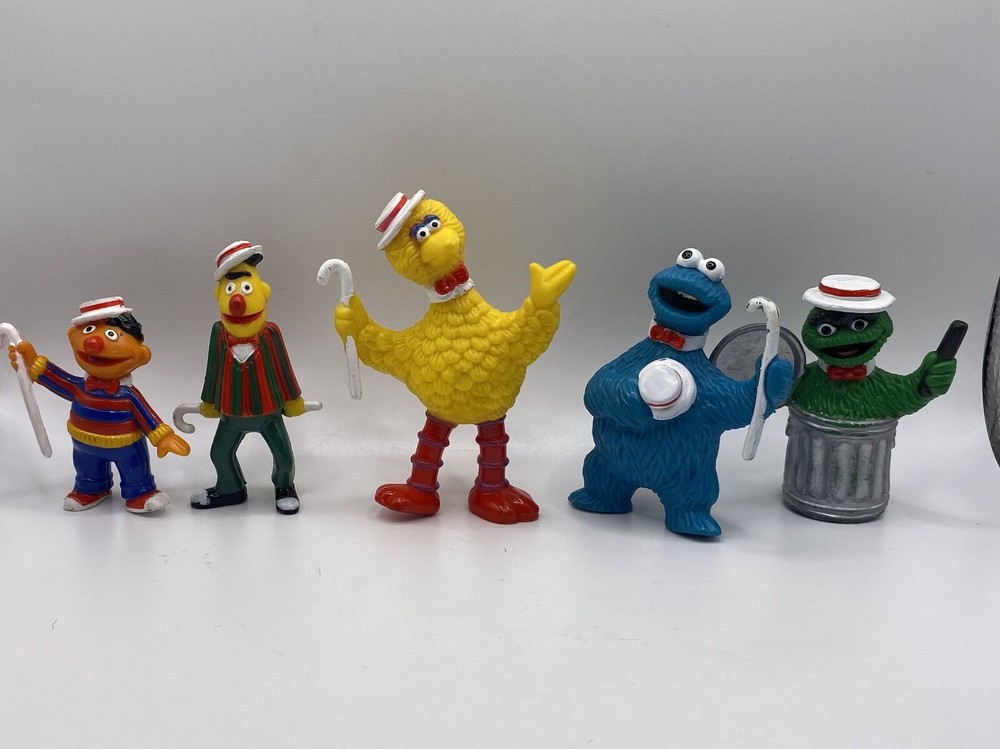 Sesame Street Tap Dancing Figures Set Of 5