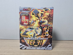 Metal Cardbot W tachy Transforming Robot Action Figure Toy Korean Anime