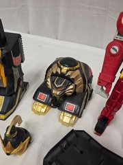 Bandai Mighty Morphin Power Rangers Thunder Megazord Vintage 1994 incomplete