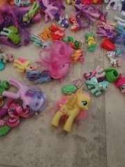 My Little Pony MLP Mixed Lot of Mini Figures, Dolls, Various Types & Generations
