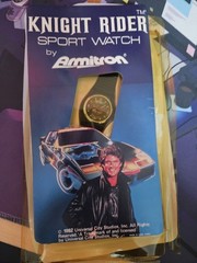VINTAGE 80’S ARMITRON KNIGHT RIDER SPORT WATCH W/ PACKAGE VHTF EXTREMELY RARE