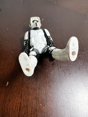 VINTAGE KENNER STAR WARS ROTJ 1983 BIKER SCOUT MADE IN HONG KONG 100% COMPLETE
