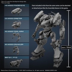 Bandai Hobby – Armored Core VI Fires of Rubicon – #04 RaD CC-2000 Orbiter 30 …