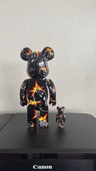 Adam Bomb Be@rbrick 400% & 100% Designercon 2023 Exclusive