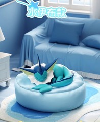 Authentic Pokemon Eevee sleeping position Series Blind Box Toy Figure NEW HOT