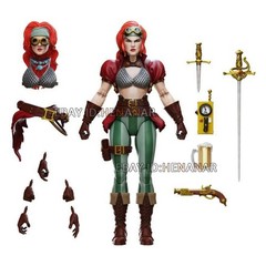 BFS 1/12 Red Sonja Steampunl Lady 6in Action Figure Model Collectible