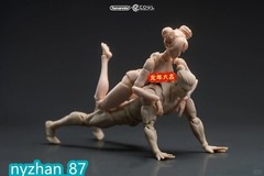Romankey X COWL 1/12 Flexible 6″Action Figure Male Pale Muscle Joint Body w/Head