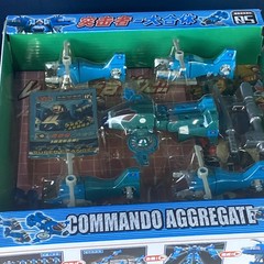 Fight Space Commando Aggregate Super Change Transforming Robot Vintage