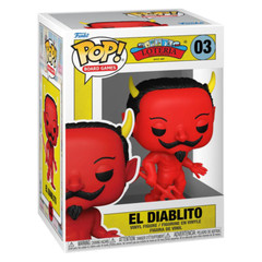 Funko Pop Board Games Loteria El Diablito Vinyl Figure Ages 15 Years and Up