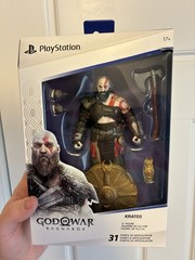 Kratos God of War Ragnarok Figure Sony PlayStation New