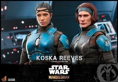Hot Toys Star Wars The Mandalorian TMS069 Koska Reeves 1/6 Scale Figure In Stock