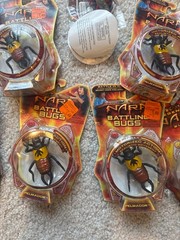 Set of 8 unopened! Plus bonus of 1 opened Legend of Nara Battling Bugs NEW