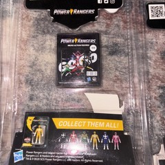 Action, Micro Figures World’s Smallest Power Rangers Set Of Four ￼