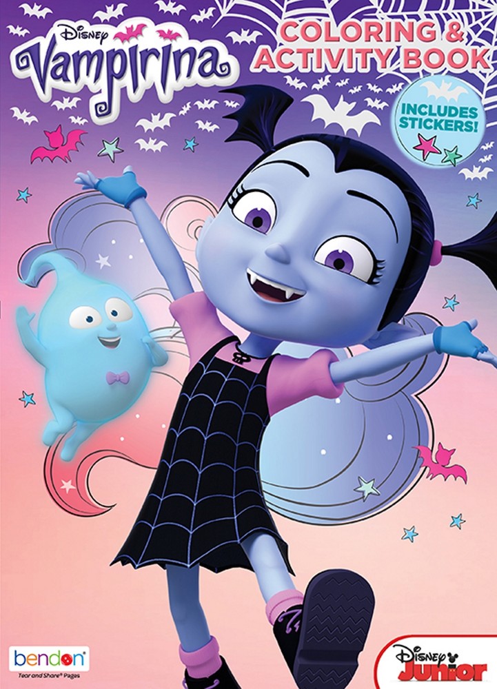 NEW Disney Vampirina 32-Page Coloring & Activity Book w/ Stickers – Gift Idea