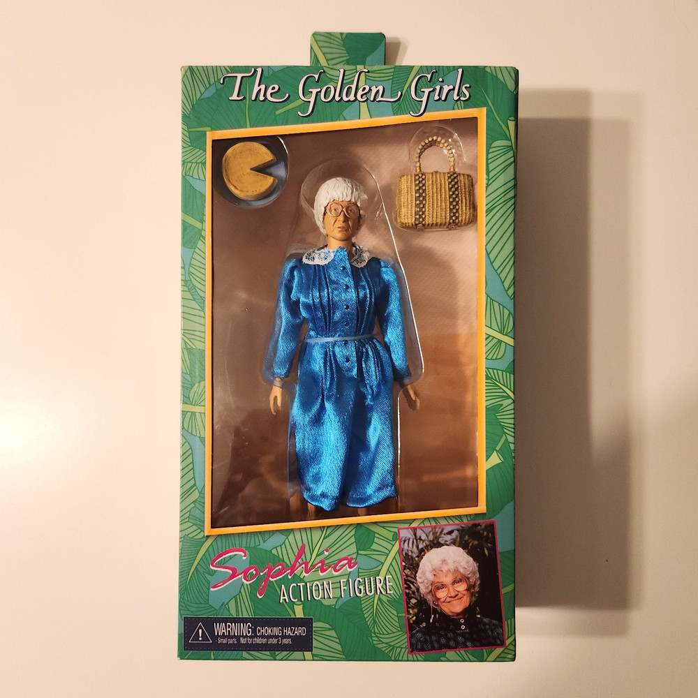 NECA 8 inch Golden Girls Sophia Action Figure, Blue