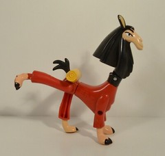RARE 2001 Llama Kuzco 5″ McDonald’s EUROPE Figure Disney Emperor’s New Groove