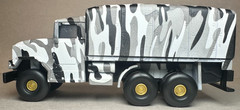 Disney Pixar Cars Toons UFM Deluxe Andy Gearsdale White Truck 1:55 Diecast FC