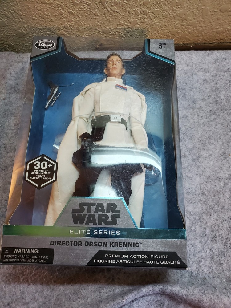 Star Wars Rogue One Disney Director Orson Krennic Elite Premium 10 in Figure NEW