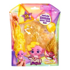 DreamWorks Trolls Stretchy Hair Viva Doll Squishy Colorful Collectible Toy