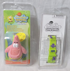 NEW IN PACKAGE VINTAGE SPONGEBOB SQUAREPANTS PATRICK WATCH