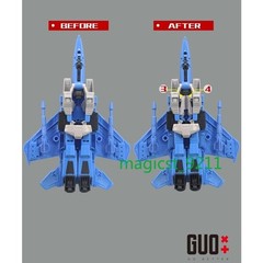 IN STOCK!GO Better 3D DIY Filler Upgrade Kit For SS86 Thundercracker Accessories