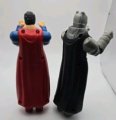 Batman Superman Figures Vintage DC Comics 8” (S16) Moving Head and Arms RARE