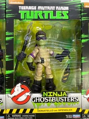 Playmates NINJA Ghostbusters TMNT Action Figures Complete Set of 4 SEALED -i01