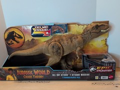 Jurassic World Epic Evolution Chaos Theory All-Out Attack Tyrannosaurus Rex