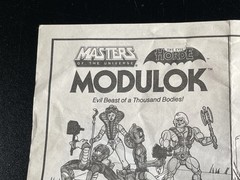 1985 Modulok The Horde She-Ra Masters of the Universe Instruction Manual Mattel