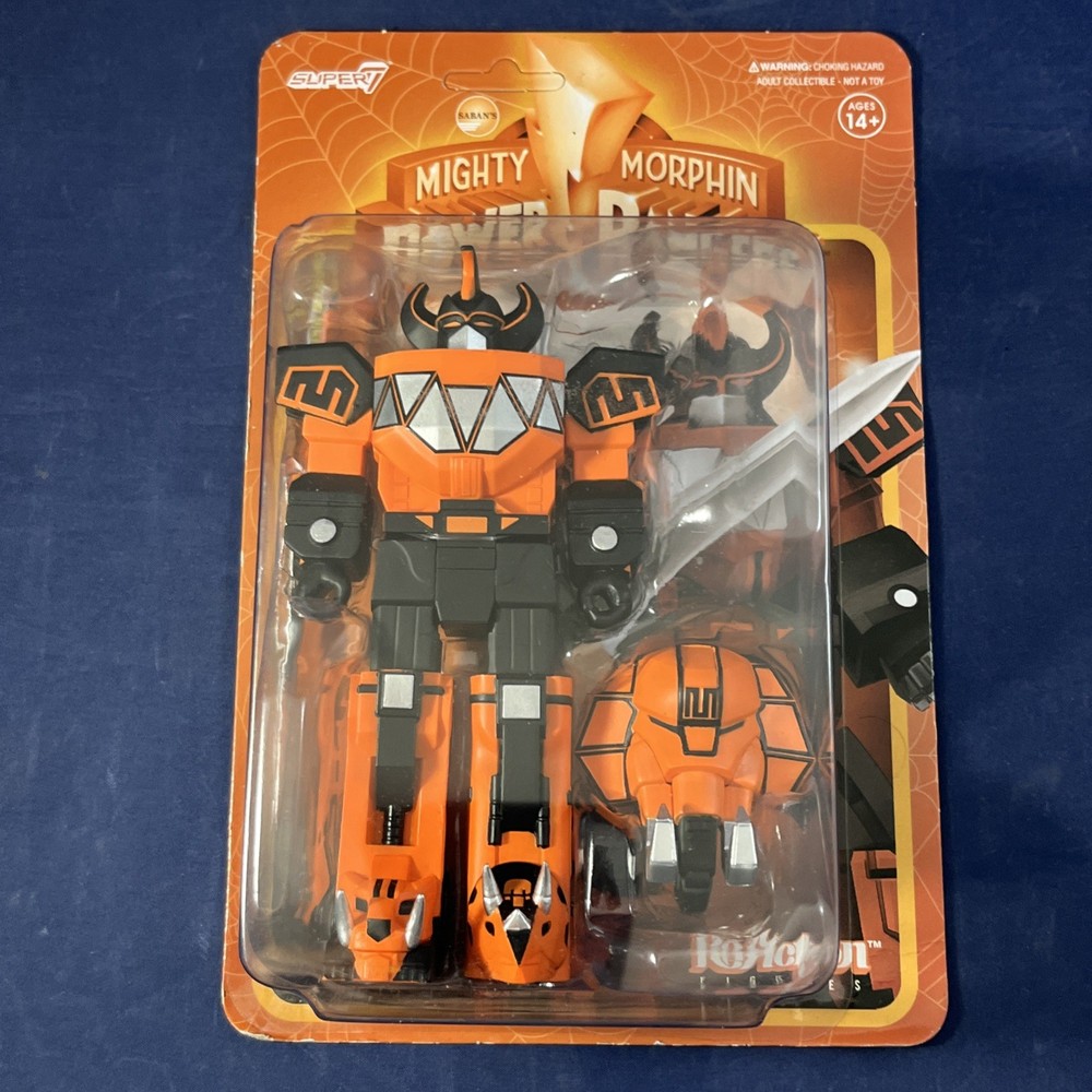 Mighty Morphin Power Rangers MEGAZORD Halloween Variant Super7 ReAction 2023 NIP