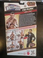 WWE Wrestlemania XXVIII Elite Collection CM Punk 2012 Toys R Us Exclusive NEW