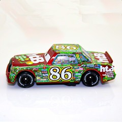 Disney Pixar Cars Red Metallic NO.86 Dinoco Chick Hicks Model Toy Cars Kid Gifts