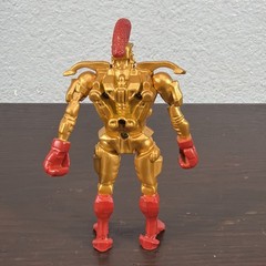 2011 Real Steel Midas The Gold Blooded Killer 5″ Action Figure Gold/Red Toy