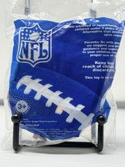 Burger King The King NFL Football Mascot Figure Fast Food Toy