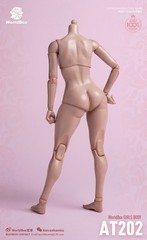 worldbox 1/6 AT202 Girl Fat Legs Flexible Action Figure Body